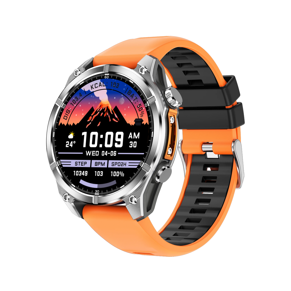 Chytré hodinky LOVEC – Voděodolné s AMOLED / Svítilna / Baterie 400 mAh