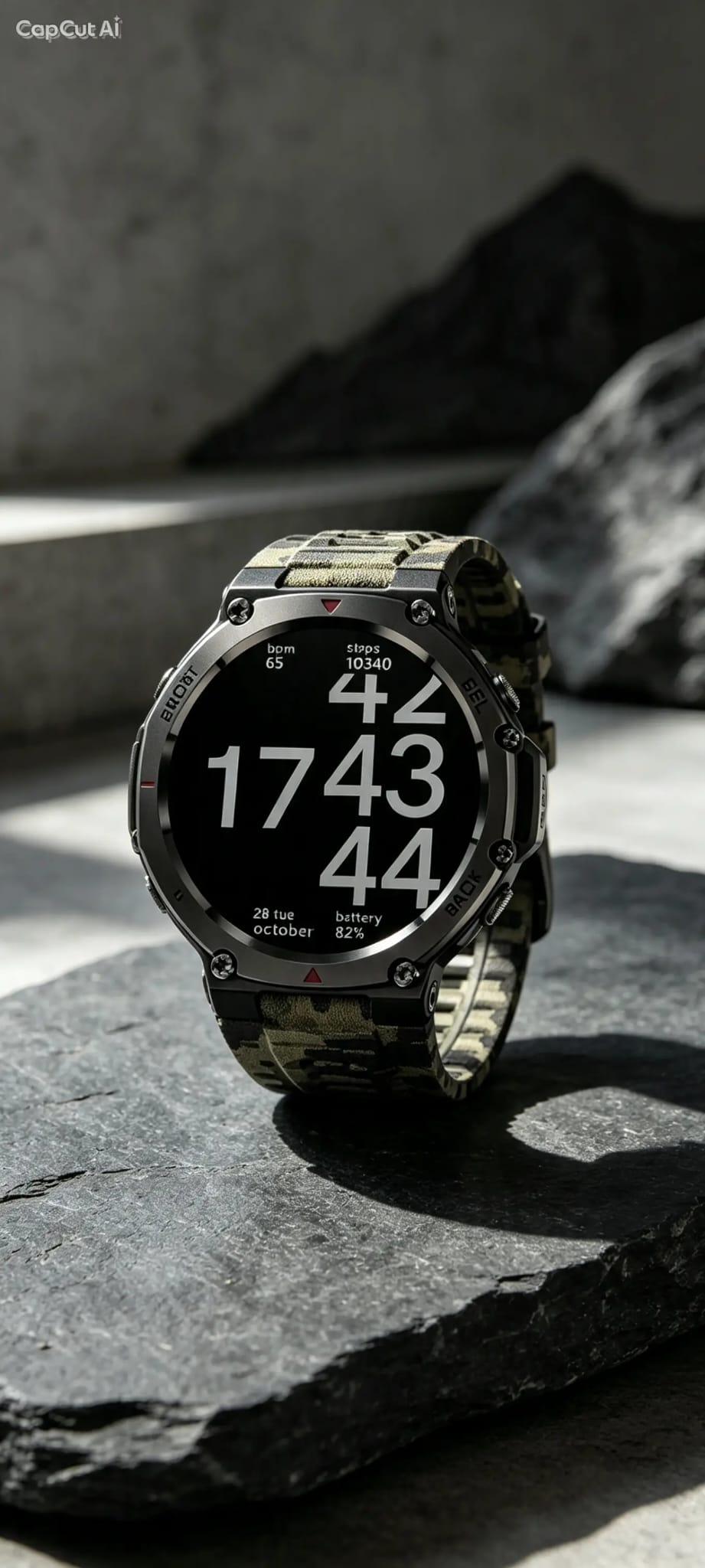 REX – prémiové chytré hodinky s AMOLED, GPS a Bluetooth voláním, 5 ATM