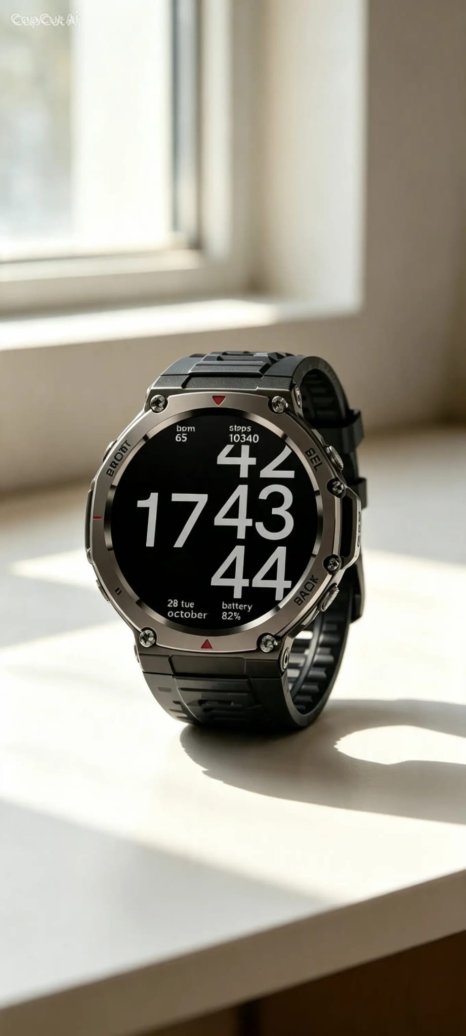 REX – prémiové chytré hodinky s AMOLED, GPS a Bluetooth voláním, 5 ATM