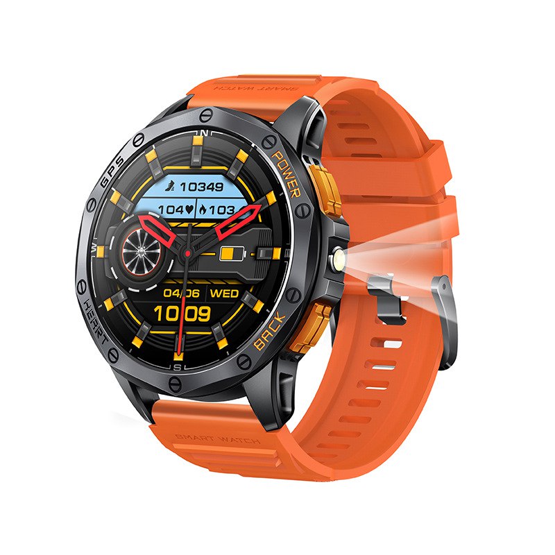 Chytré hodinky GPS RUNNER – AMOLED / Svítilna / Baterie 530 mAh 10 dni