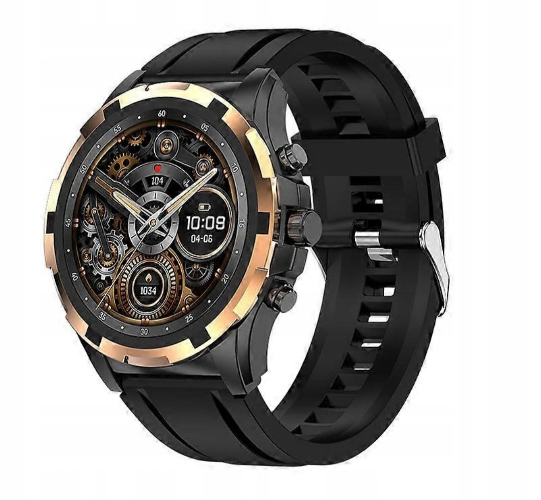 Chytré hodinky  Gold AMOLED – Luxusní business smartwatch