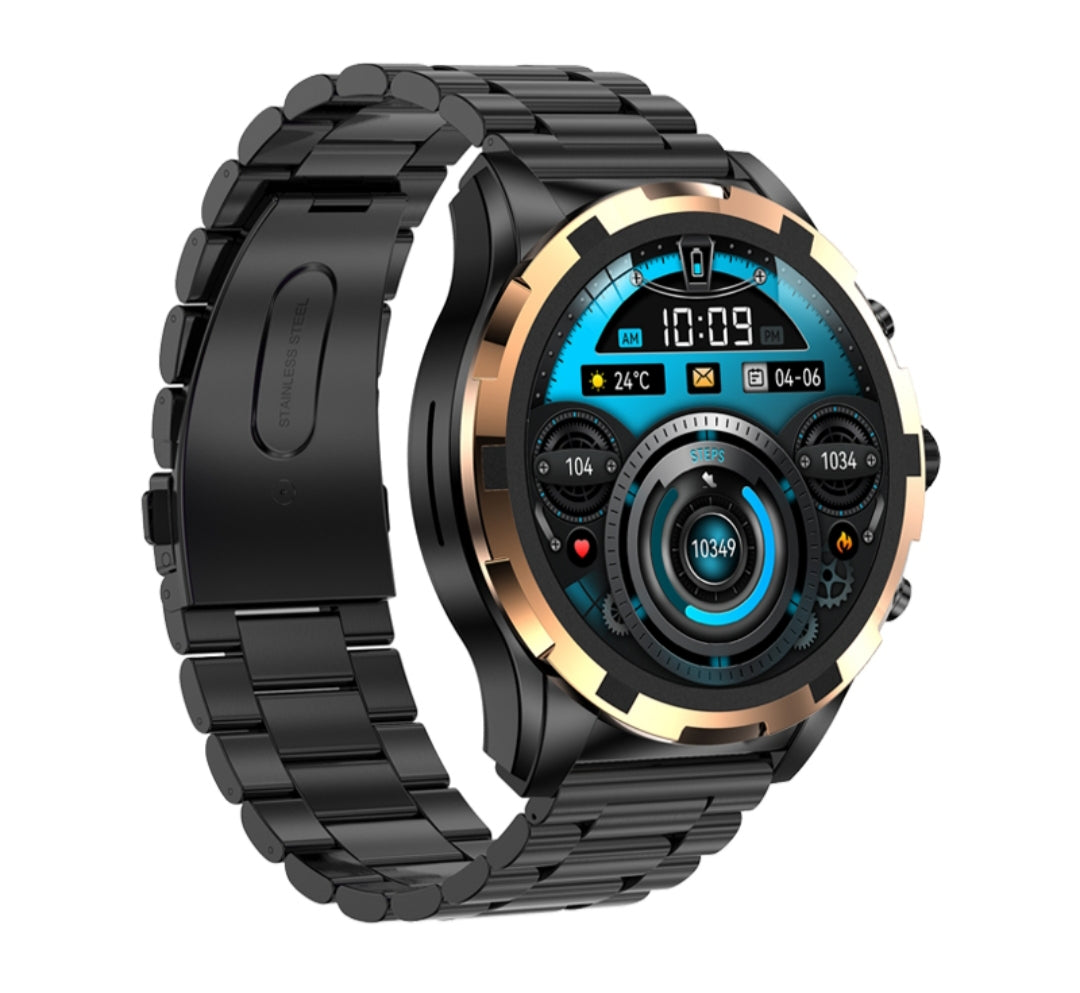 Chytré hodinky  Gold AMOLED – Luxusní business smartwatch